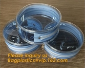 튜브 모양 투명한 홀로그래프 Pvc 화장품 화장용 가방, 맞춘 홀로그래프 빛나는 PVC 메이크업 팁 화장품 저장
