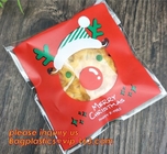 봉투, 자체 접착적 플라스틱 백 부활절 토끼 귀 비스크를 패키징하는 쿠키 봉투 투명 플라스틱 아이스 캔디 봉투 아이스크림 플라스틱