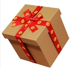 boxes/ 평평한 접힌 마분지 선물 결혼식, 마그넷 접이 용지 fla를 패키징하는 종이와 결혼하는 호화 종이 나무로 된 선물 상자