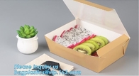 크래프트 pa를 패키징한 고급 품질 재활용 맞춘 인쇄된 버릴 수 있는 빠른 크래프트 점심 용지함 패스트 푸드 박스, 가지고 가도록 하는 음식