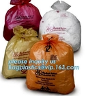 병원, 처리 플라스틱 의료 폐기물 봉투, 플라스틱 Pe 의학 생물학적 위험 쓰레기백을 위한 생물학적 위험 의료 폐기물 봉투