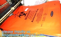 생물학적 위험 의료 폐기물 가방은 플라스틱 테이프 드로잉 가방, 승진 의료용 백, 마디칼 생물학적 위험 가방, 백플라스틱스를 노랗게 합니다