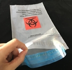 셀프 접착제 생물학적 위험 쓰레기백, 압력솥 생물학적 위험 견본 트랜스포트 백, 의학 생물학적 위험 플라스틱 폴리 비를 출력하기