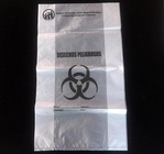 큰 크기 상등품 생물학적 위험 PE 일회용 폐기물 봉투 두께 플라스틱 석면 봉투, 공장 생물학적 위험 큰 플라스틱 나