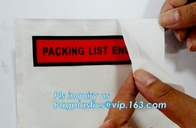 문서 패킹 리스트 / 폴리 우편물발송자 / 플라스틱 우편물 봉지, 우편 팩 봉투, 바게아세 정치 활동 위원회를 위한 셀프 접착제 PE 봉투