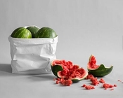 eco 우호적 하얀 타이벡 조직화된 바구니, 세대 세탁물 저장 백, 집의 장식 식물 꽃 방수 세척할 수 있는 젖꼭지
