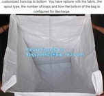 PP 거대하 가방 1000 킬로그램 피피 거대한 bag/ 큰 bag/ 혼입물 없는 재료 피피 우븐 벌크 백인 FIBC (점보) 빅 백 PP 우븐 직물 롤