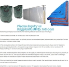 PP 구성 방수 값이 싼 크기 쓰레기통 컨테이너 라이너, 폴리에틸렌 제직한 직물 주문 제작된 쓰레기통 컨테이너