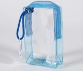 Pvc 메이크업 화장품 가방 재밀봉할 수 있는 PVC 슬라이더 Zip 폴리 CPE 재료