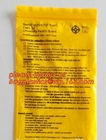 의료 시료 생물학적 위험 플라스틱 백 / 병원 구토 봉지 PE 시트