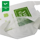 En13432는 셔츠 핸들과 맞춘 인쇄된 도매 미생물에 의해 분해된 퇴비성 플라스틱 약국 봉지를 증명했습니다