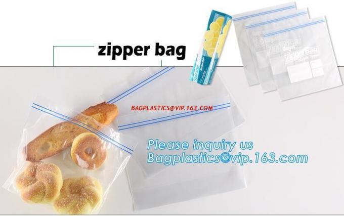 슬라이더 집록크크 가방 도이팩 지퍼 / 환경 친화적 슬라이더 백, 식품을 위한 슬라이더 백 입지 상승하는 슬라이더 백, 위치할 수 있는 얼어붙은 지퍼