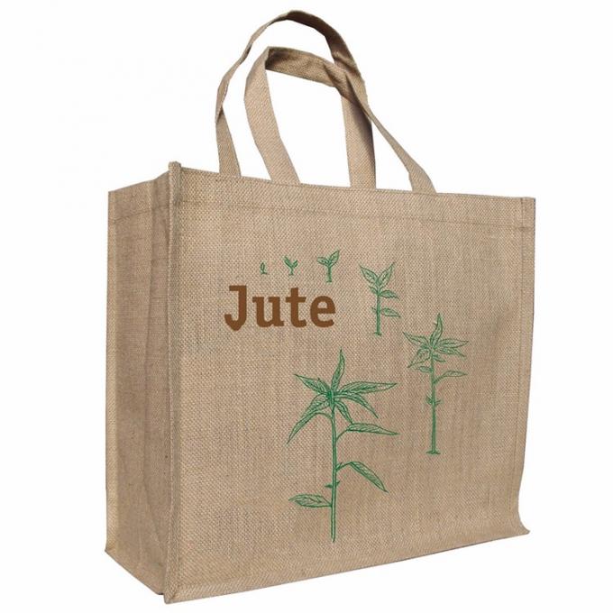 맞춘 자연적 eco 우호적 jute bags는 도매합니다