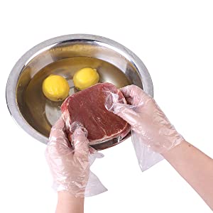 일회용 장갑, 자동차 세척, 세척된 야채 세정, 위생적 글러브, 연료보급을 받은 가족