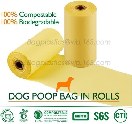 PBAT+PLA 100% 퇴비성 전기 데그라드러블 조끼 쇼핑 가방, 항공사들 작은 퇴비성 100% 옥소의 생 분해성 플라스틱 Ba