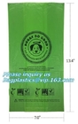 일회용 PE 글러브 개똥 픽커 봉지 플라스틱 세척용 글러브, 분배기와 목줄 클립과 명부 위의 봉지