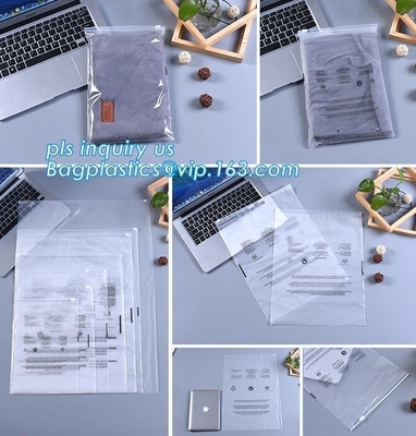 주문 제작된 프린팅 로고, document/ 수영복과 슬라이더 지퍼 백의 봉지를 패키징하는 PE 플라스틱 속옷 바닥 바지