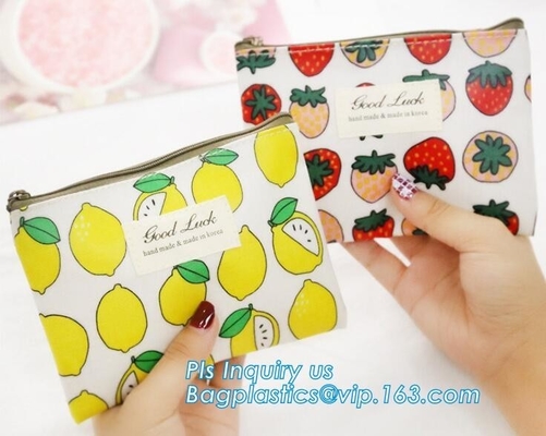 비닐 슬라이더 bags/ PVC 에바 지퍼 백, 비닐 화장품 지퍼 백 pvc 슬라이더 백 맞춘 지퍼 투명한 슬라이더 eco 금요일
