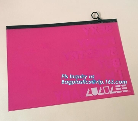 슬라이더 집록크 가방, 주문 제작된 슬라이더 지퍼 백, 최고 슬라이더 지퍼 백 지퍼 은박 감을 패키징하는 속옷 브래지어