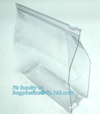 재활용 승진 플라스틱 ＬＤＰＥ 슬라이더 지퍼 백이 광택 마무리를 패키징하는 필름 하부 로딩된 슬라이더 지퍼를 금속화했습니다