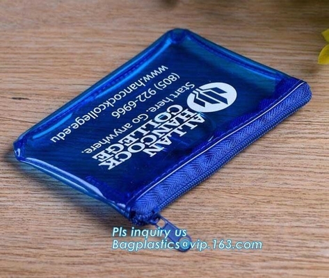 안쪽 pu 가죽 자금, 플라스틱 PVC 어깨에 메는 백 핸드백 지퍼 자금, 패션 방수 명백한 PVC 자금과 pvc 가방
