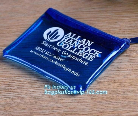 안쪽 pu 가죽 자금, 플라스틱 PVC 어깨에 메는 백 핸드백 지퍼 자금, 패션 방수 명백한 PVC 자금과 pvc 가방