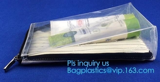 지퍼 슬라이더와 성공 가방, 속옷을 위한 플라스틱 후크와 Pvc 에바 행거 지퍼 백, 방수 pvc 더플 가방