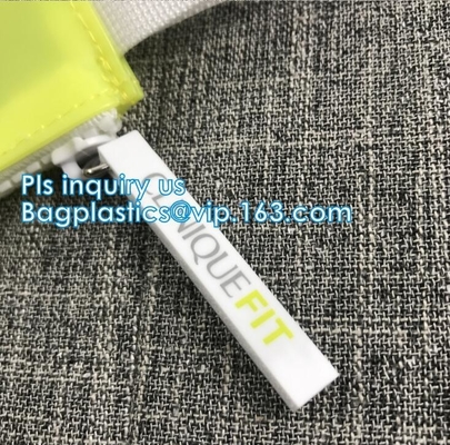 화장품, 슬라이더 미생물에 의해 분해된 지퍼 백, 핸들과 가지고 다닐 수 있는 PVC 플라스틱 백 투명한 PVC 봉투를 위한 pvc 지퍼 백
