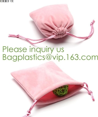 보따리를 꾸리는 지퍼 PVC, 패드를 댄 지퍼 백 투명한 지프 잠금 장치 팁 PVC 집록크 패키징 테플론제 백, 맞춘 핑크색 / 백인 / 흑인 Ｌ