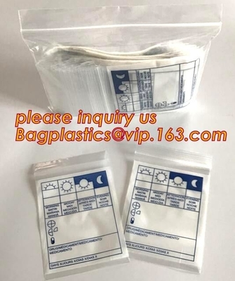 ＬＤＰＥ 의학 지프 잠금 장치 Bag/ 의학 지퍼 백 / PE 투명한 집록크 가방, 의학 지프 잠금 장치 폴리 백 / 작은 지퍼 플레스트