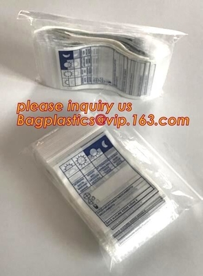 ＬＤＰＥ 의학 지프 잠금 장치 Bag/ 의학 지퍼 백 / PE 투명한 집록크 가방, 의학 지프 잠금 장치 폴리 백 / 작은 지퍼 플레스트