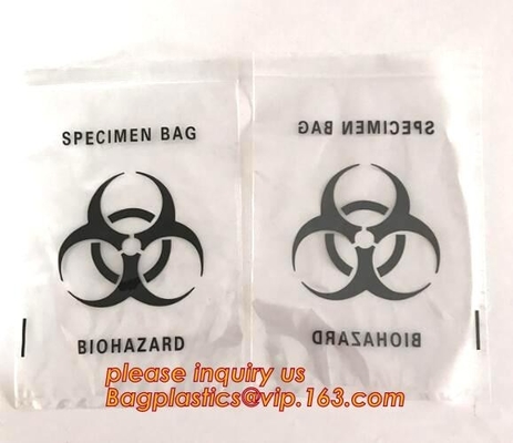 맞춘 인쇄된 ＬＤＰＥ 의학 집록크 알약 의학 지퍼 재밀봉할 수 있는 작은 플라스틱 백, 의학적 등급 투명 플라스틱 즈립