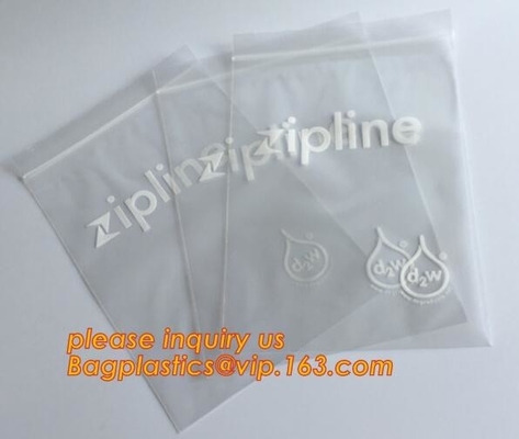 이중 지퍼는 ＬＤＰＥ 투명 플라스틱 집록크 봉투 플라스틱 집록크 프리저 백, 식품점을 위한 배트랙 집록크 봉투, Ｗ를 추적합니다