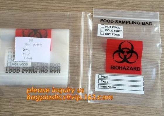 의학 구급약품 비어있는 백, 의학 정제 지프 잠금 장치 가방, 담배 팩을 위한 집록크와 재밀봉할 수 있는 의학 출구 가방