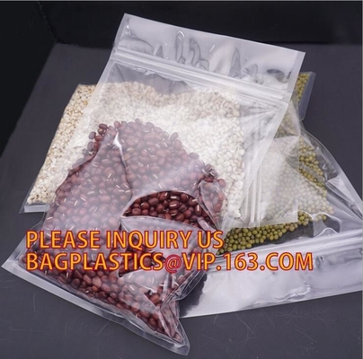 캔디 밀봉 PP 플라스틱 지프 잠금 장치 봉투, 쌀 마대, 피피 쌀 마대, 신선미 보호 패키지 자동 방루식이 명백한 지프 잠금 장치 Pla