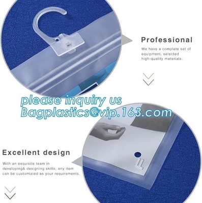 훅 꼭대기 지프 플라스틱 백 식품 packaging/ 3 측면 밀봉 지퍼 bag/는 고기, 돼지고기, 쇠고기, 해산물을 위한 팁 집록크 에어백을 견딥니다