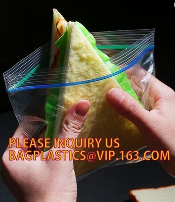 50 총수 맞춘 ＬＤＰＥ 명백한 레크로를 싸 폴리 백, 컬러 박스를 밀봉하는 4 Ｘ 6 명백한 다시 닫을 수 있는 집록크 가방 도매 /self