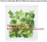 환경 친화적 표준화된 등급 페바 식품용 저장백, 실리콘 재활용 식품용 저장백, 재활용 실리콘 식품백