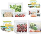 재사용할 수 있는 식품 저장실 냉장고 PVC 스낵 백 FDA는 식품성 PEVA 방누 샌드위치 백, PEVA 재사용할 수 있는 음식 거리를 승인했습니다