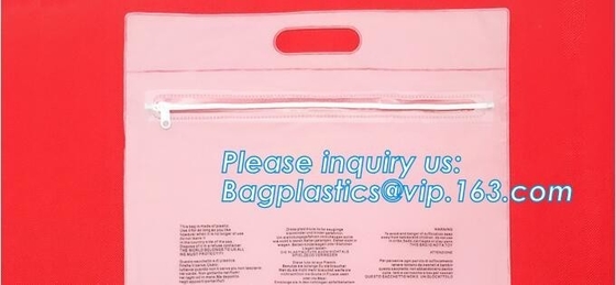 B6 A5 B5 A4 투명한 지퍼 폐쇄부 문서 파일 폴더 가방 파일 가방, 승진 가지고 다닐 수 있는 맞춘 지퍼 명백한 Pvc Ｗ
