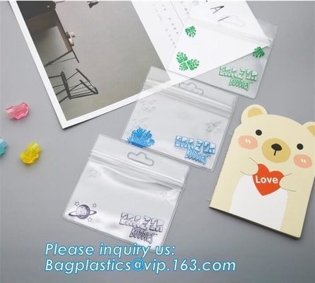 일등급 지프 잠금 장치는 지프와 PVC 내 산화성 플라스틱 백을 패키징하는 PVC 항산화 보석 bag/ 보석을 깨끗이 합니다