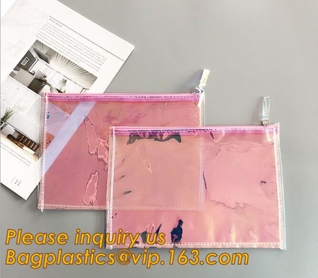 전문자필 제작소 제조 커스텀 로고 투명한 PVC 화장품 가방 여성 여행 명백하 세정 창시자 팁 바게아세
