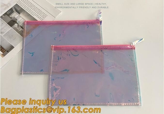 전문자필 제작소 제조 커스텀 로고 투명한 PVC 화장품 가방 여성 여행 명백하 세정 창시자 팁 바게아세