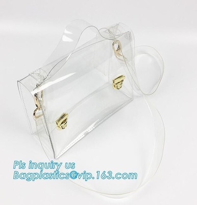 어깨 핸드백 PVC 여성용 대형 손가방, 홀로그램 크알렘리크 감마 레이 Pvc PU 레이저 사려깊은 어깨 여성용 대형 손가방, 핸드백 해변 shoul