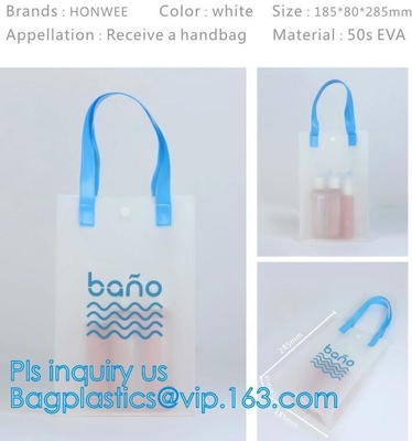 내부 주머니, 주문 제작된 큰 명백한 PVC 여성용 대형 손가방 비치 백, 물 레지스탄과 해변 비난 일괄 운반 어깨에 메는 백