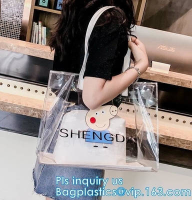 주문 제작 설계 빛나는 PVC 핸드백, 여름 바다 젤리 캔디 핸드백, 뜨거운 사탕 봉지 실리콘 젤리 핸드백 트렌디 괴로움