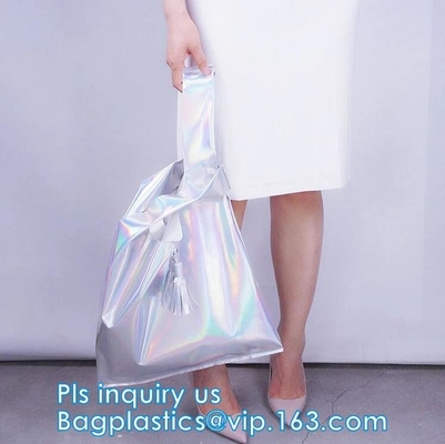 마감 어깨 메신저 투명한 PVC 핸드백, PVC 젤리 여성용 대형 손가방 2 pc 세트 비치 백 캔디 핸드백, Pvc 영부인 우먼