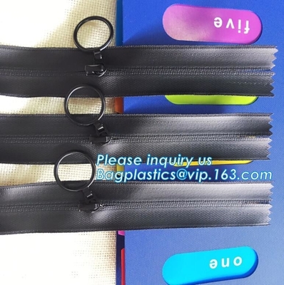 엄지손가락 풀러, 밀폐된 PVC/ 열 가소성 폴리우레탄 수지 나일론 방수 지퍼, 3#,4#,5#,6#,7#,8#,9#, 10#와 나일론 오픈-엔드 방수 지퍼