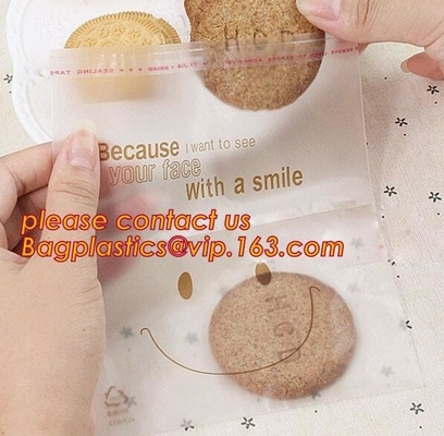 비스킷 스낵 성탄절 동안 다양한 스타일 크리스마스 산타 클로스 무스 눈사람 자체 접착적 쿠키 패키징 테플론제 백