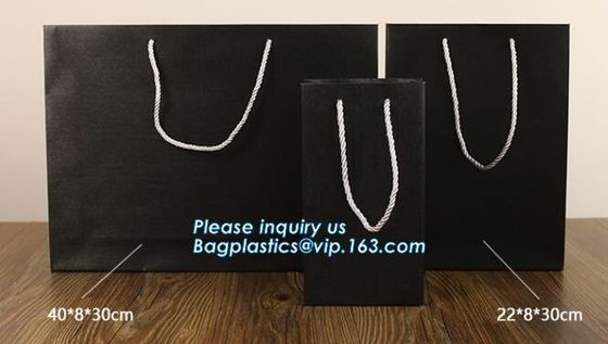 로고, 캐리어 리본 제휴 선물 쇼핑 Pap과 명품 재활용된 출력하는 로고 쇼핑 팩 맞춘 포장 봉지 쇼핑 가방